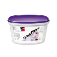 SilikonTop, 2 mm, 3mm  biezpiens, lietutiņš, 25kg, plānkārtas silikona sveķu dekoratīvais apmetums