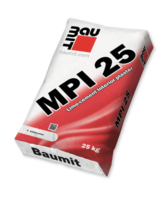 MPI 25, 25 kg, mašīnapmetums uz kaļķa un cementa bāzes iekšdarbiem