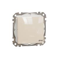 Pārslēdzis z/a (meh.) 10A bēšs IP44 SEDNA Design