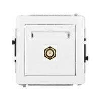 DECO Vienas antenas F tipa ligzdas (SAT) mehānisms - apzeltīts