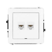DECO Viena datora ligzdas mehānisms 1xRJ45, kat. 6A, 8 kontakti, bez apraksta lauka