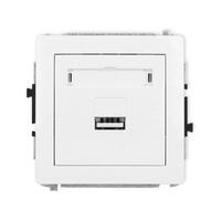DECO vienas USB uzlādes mehānisms USB A, 5 W maks., 5 V, 1 A