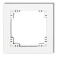 DECO 1 kontakta universāls plastmasas rāmis