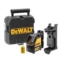 DeWalt Krustlīniju lāzera līmeņrādis ar koferi, sarkans