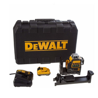 DeWalt Krustlīniju lāzera līmeņrādis, 12V, zaļš