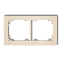 DECO 2-locītāja universāls plastmasas rāmis