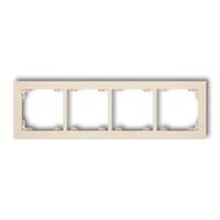 DECO 4-locītāja universāls plastmasas rāmis