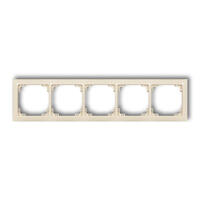 DECO 5-locītāja universāls plastmasas rāmis DECO Soft