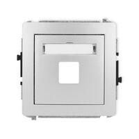 DECO Viena multimediju ligzdas mehānisms bez moduļa (Keystone standarts)