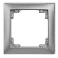 DECO 1-vietīgs universāls plastmasas rāmis DECO Soft