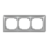DECO 3-vietīgs universāls plastmasas rāmis DECO Soft