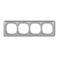 DECO 4-vietīgs universāls plastmasas rāmis DECO Soft