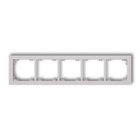 DECO 5-vietīgs universāls plastmasas rāmis DECO Pastel Matt (ceriņkrāsas)
