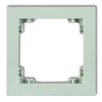 DECO 1-vietīgs universāls plastmasas rāmis DECO Pastel Matt (piparmētra)