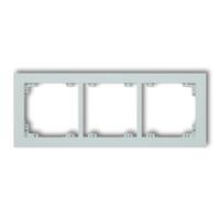 DECO 3-vietīgs universāls plastmasas rāmis DECO Pastel Matt (ledus zils)