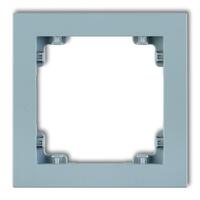 DECO 1-vietīgs universāls plastmasas rāmis DECO Pastel Matt (ledus zils)
