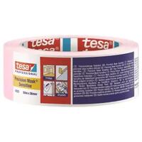 Tesa 4333 Precision Mask Sensitive krāsotāju lente, rozā, 38mm x 50m