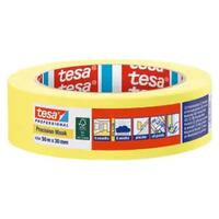 Tesa 4334 Precision Mask Krāsotāju lente iekšdarbiem, dzeltena, 38mm x 50m