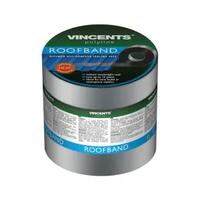 Vincents Polyline Roofband Bitumena blīvējoša lente Alumīnija 15cm x 3m