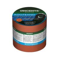 Vincents Polyline Roofband Bitumena blīvējoša lente Brūna 10cm x 3m