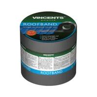 Vincents Polyline Roofband Bitumena blīvējoša lente Pelēka 15cm x 3m