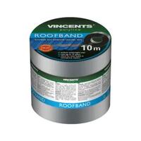 Vincents Polyline Roofband Bitumena blīvējoša lente Alumīnija 15cm x 10m