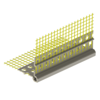 SMART 580 Stūra profils ar pastiprinātu lāseni 10x10cm