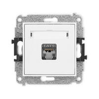 ICON Viena datora ligzdas mehānisms 1xRJ45, kat. 6, ekranēts, 8 kontakti