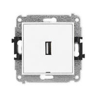 ICON USB A-A 2.0 vienas ligzdas mehānisms, bez apraksta lauka