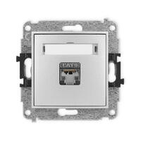 ICON Viena datora ligzdas mehānisms 1xRJ45, kat. 6, ekranēts, 8 kontakti