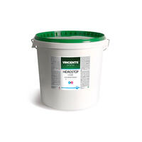 Vincents Polyline HIDROSTOP H500 cementa bāzes, elastīga, divkomponentu hidroizolācija A 12,5kg+B 5L