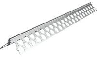 ETIX 4525 Alumīja stūris 23x23 mm perforēts 0,3 mm 2,5m