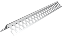 ETIX 4730 Aluminija stūris 23x23 mm perforēts 0,4 mm 3,0m CE 