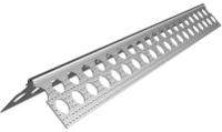 ETIX 5028 Perforēts cinkots stūris  30x30 mm