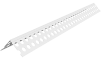 ETIX 3053 PVC stūra līste ar aso kanti 24x24mm