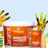 CERAMIC ARGENTUM 7 10L antibakteriāla pretpelējuma krāsa iekšdarbiem - Thumbnail 2