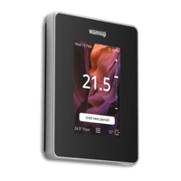 Warmup 6iE Smart WiFi termostats, melns