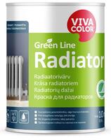 Radiator pusmatēta krāsa radiatoriem Green Line 0,9L