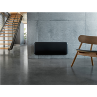 Ektriskais sildītājs Invisible Smart WiFi 1300W līdz 19m² Melns IPX4