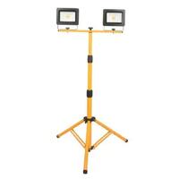 Acuma Dubultais LED Prožektors uz statīva 2x30W/4000K, 2x2700lm IP65,
