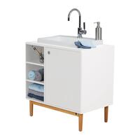 Tenzo Tom Tailor izlietnes skapītis 62 x 80 x 50 cm, balts (White)