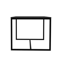 Tenzo ēdamgalds Lipp, 140 × 90 cm, matēti melns (Shadow Black) - Thumbnail 3