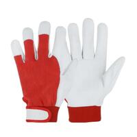 Wolf Darba cimdi AKC, kazas ādas ar manžeti