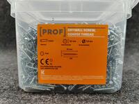 PROF Reģipša skrūve, rupjā vītne 3,8x32 mm. 3000 gab. PH2 galva - Thumbnail 2