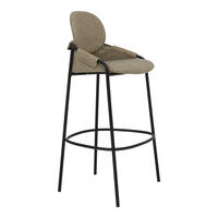 Tenzo Wing bāra krēsls, augstais ar atzveltni, gaiši pelēkbrūns (Pale Taupe) - Thumbnail 7