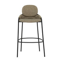 Tenzo Wing bāra krēsls, augstais ar atzveltni, gaiši pelēkbrūns (Pale Taupe) - Thumbnail 9