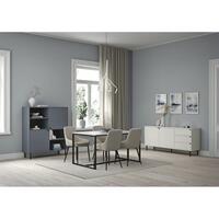 Tenzo Corner augstais skapis, 118,5 x 137 x 43 cm, matēti zils (Lake Blue) - Thumbnail 2