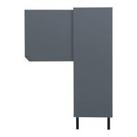 Tenzo Corner augstais skapis, 118,5 x 137 x 43 cm, matēti zils (Lake Blue) - Thumbnail 6