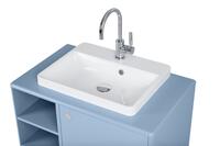 Tenzo Tom Tailor izlietnes skapītis 62 x 80 x 50 cm, pelēcīgi zils (Dove Blue) - Thumbnail 3