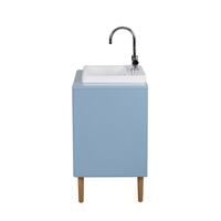 Tenzo Tom Tailor izlietnes skapītis 62 x 80 x 50 cm, pelēcīgi zils (Dove Blue) - Thumbnail 4